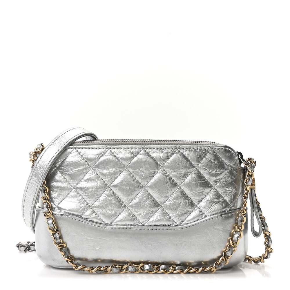 Chanel Metallic Lambskin Calfskin #254806C14B